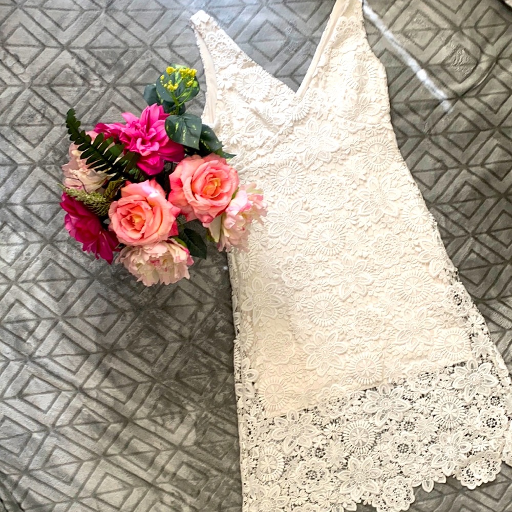 White dress